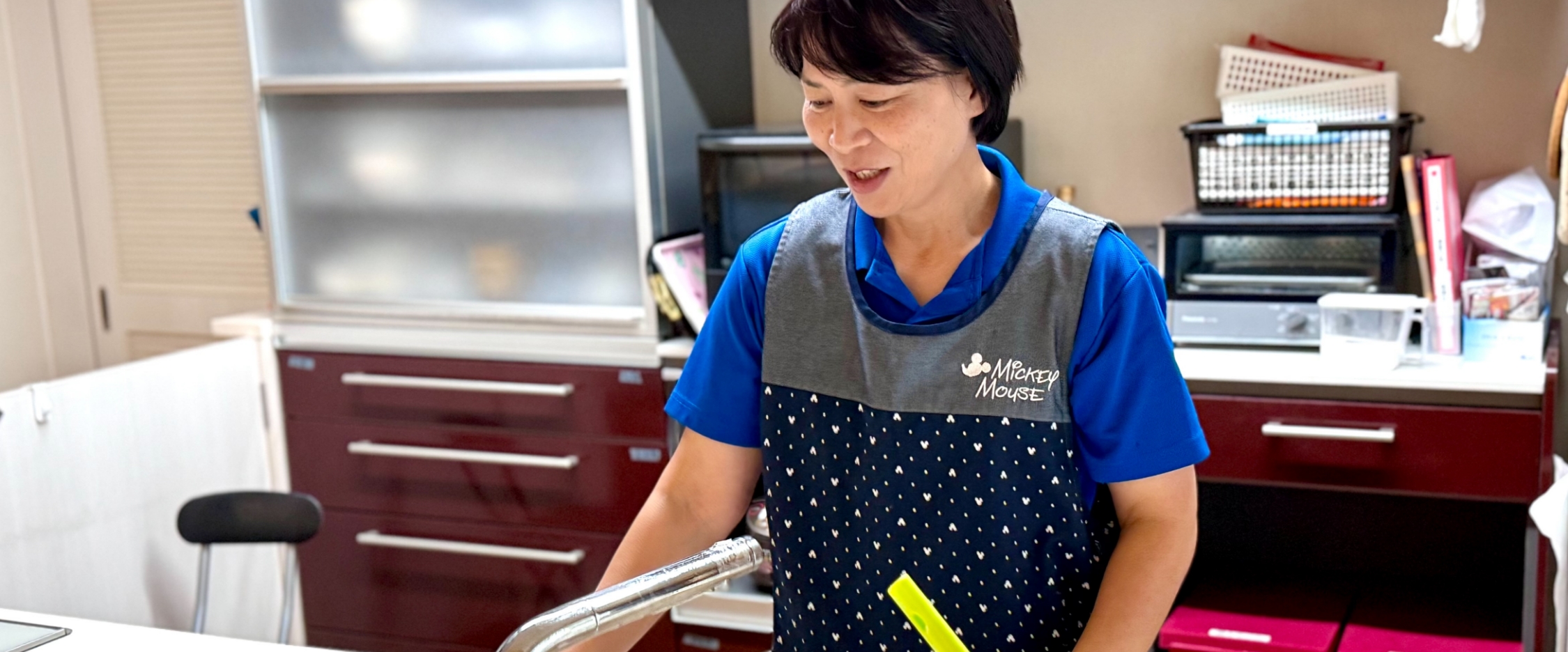 障害者入所施設で働く