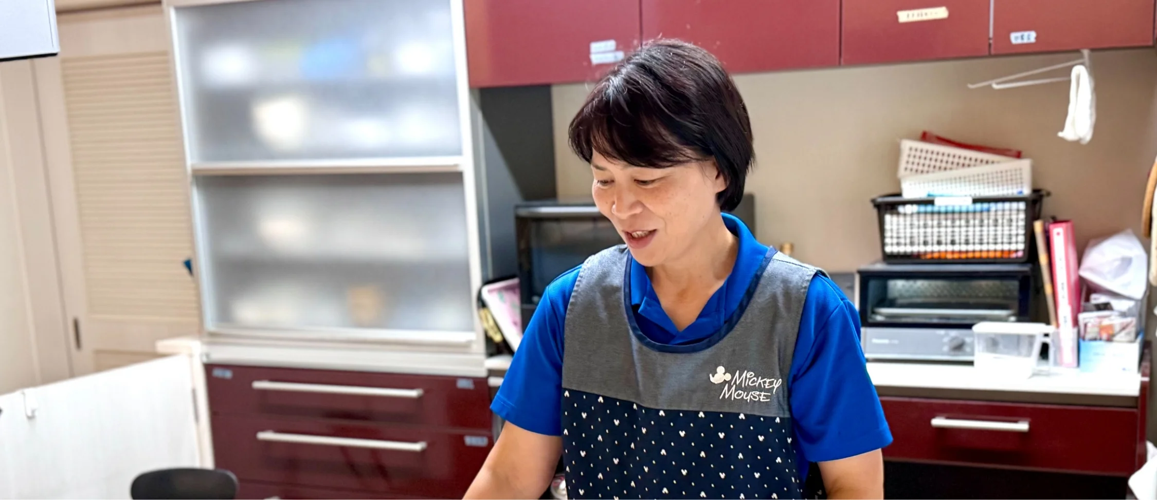 成人入所施設で働く